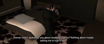 GTA 4 Mallorie & Roman Announce Their Marriage to Niko Bellic