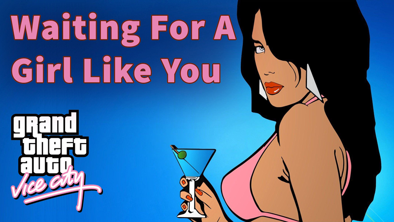 🎧 GTA Vice City Radio Songs — Waiting For a Girl Like You | Foreigner